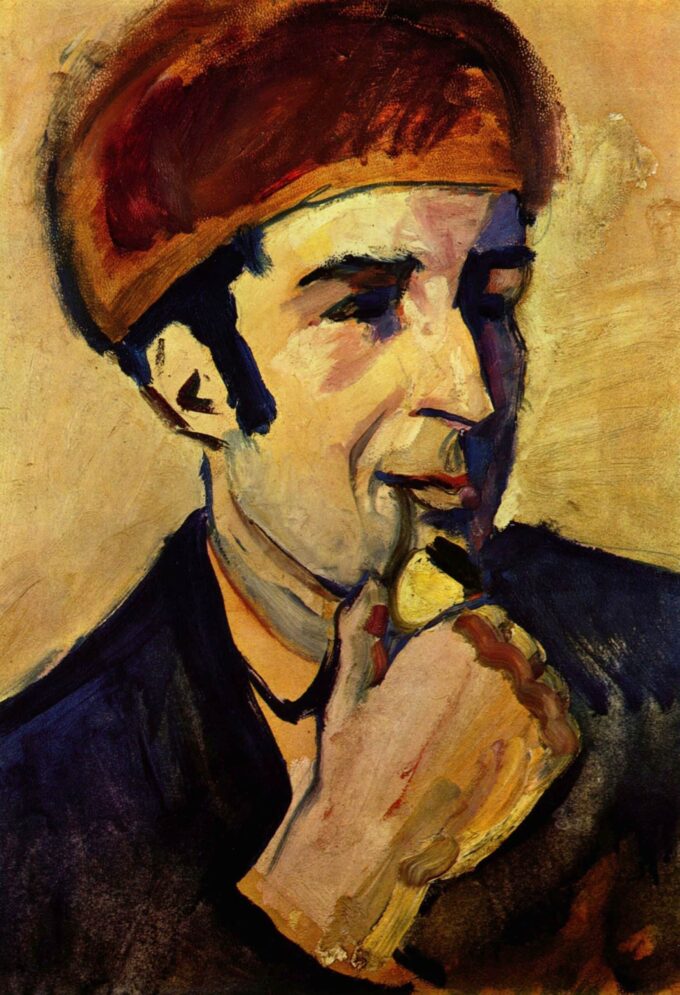 Retrato de Franz Marc – August Macke August Macke 2024-09-20