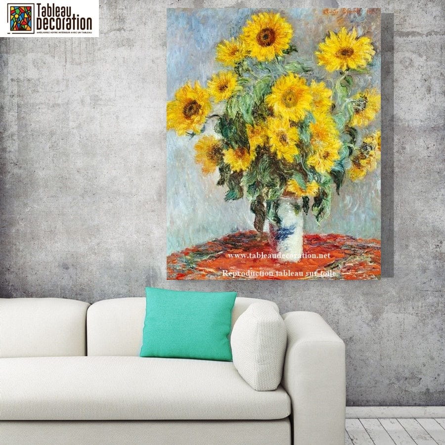 Ramo de girasoles – cuadro de flores de Claude Monet Claude Monet 2024-09-20 4