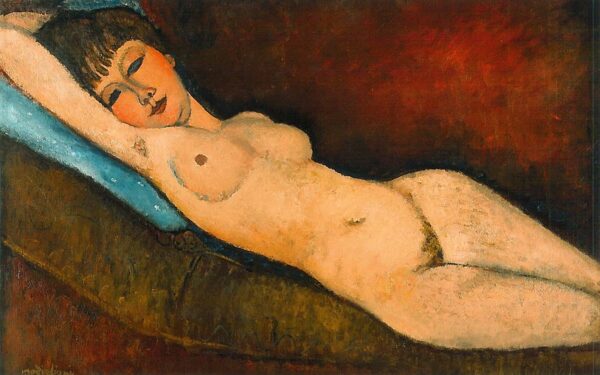 Nu Couché en el cojín azul – Amedeo Modigliani Amedeo Modigliani 2025-01-03