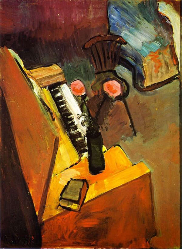 Interior con Harmonium – Matisse Henri Matisse 2024-11-21