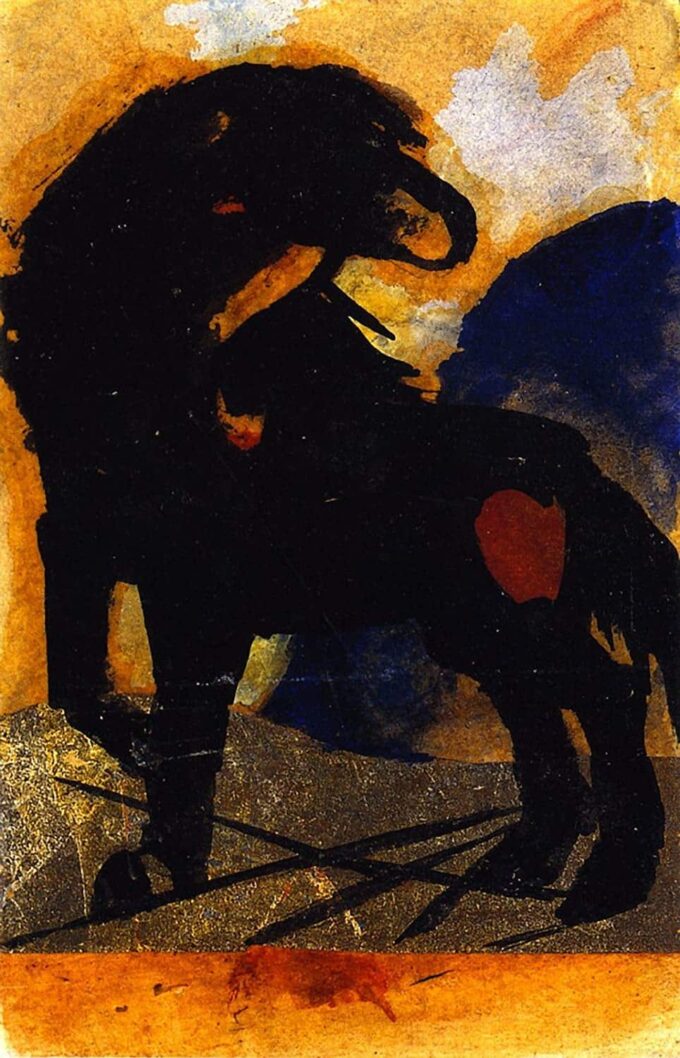 El pequeño caballo negro – Franz Marc Franz Marc 2024-09-19