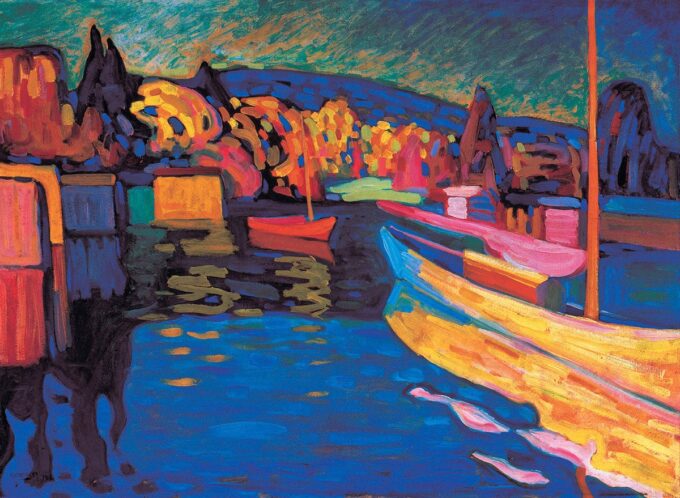 Paisaje de otoño con barcos – Vassily Kandinsky Vasili Kandinski 2024-09-20