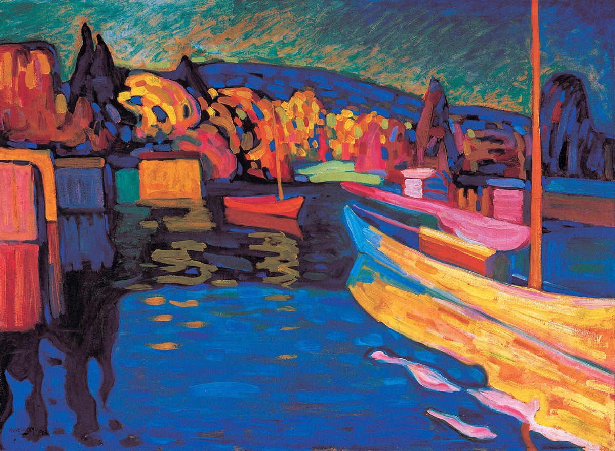 Paisaje de otoño con barcos – Vassily Kandinsky Vasili Kandinski 2024-09-20 2