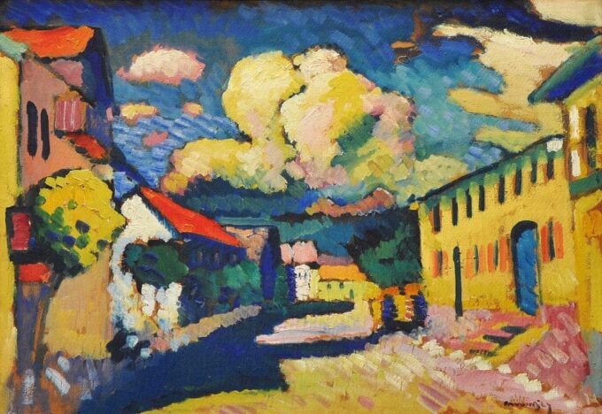 Rue en Murnau – Una calle de pueblo – Vassily Kandinsky Vasili Kandinski 2024-09-20