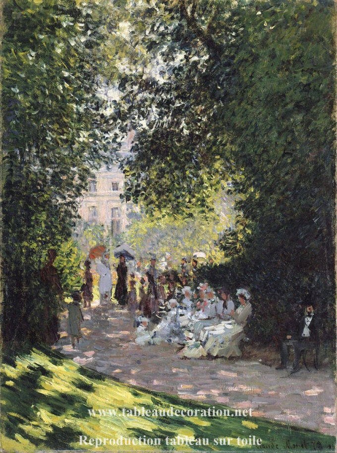 Le Parc Monceau – Cuadro de Monet Claude Monet 2024-09-19