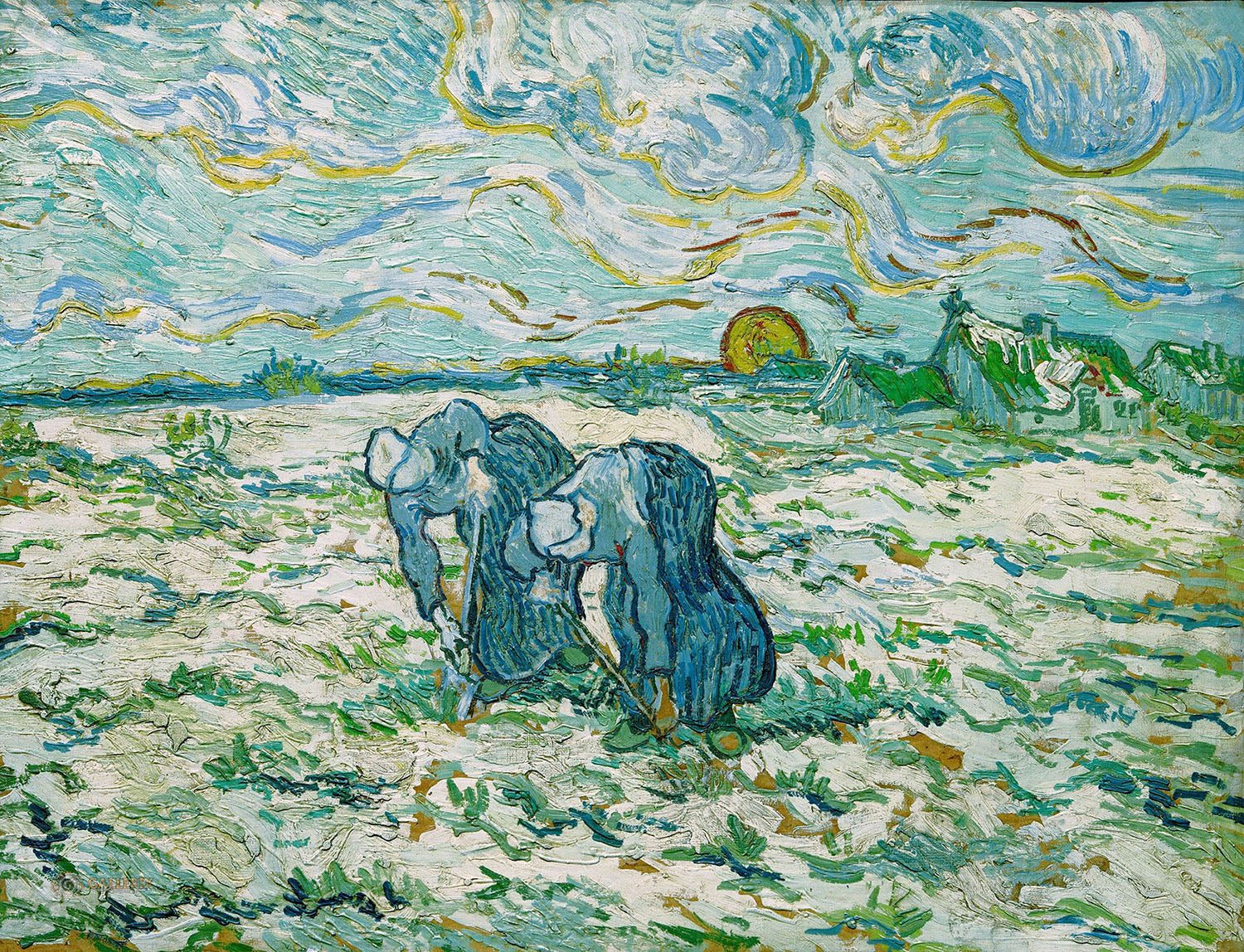 Campesinas cavando – Van Gogh Vincent Van Gogh 2024-09-19 2