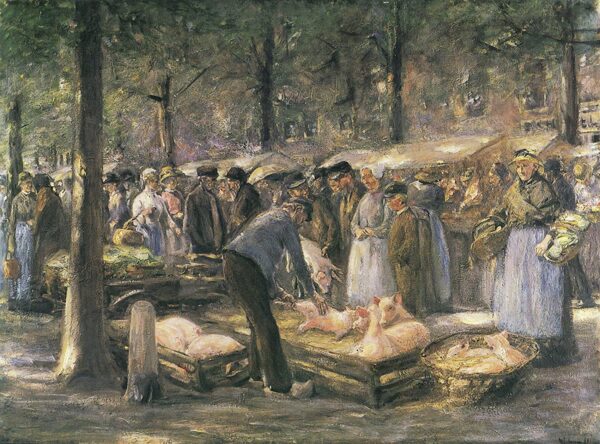 Mercado porcino en Haarlem – Max Liebermann Max Liebermann 2024-12-26