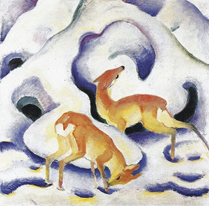 Cerdo en la nieve – Franz Marc Franz Marc 2024-09-19