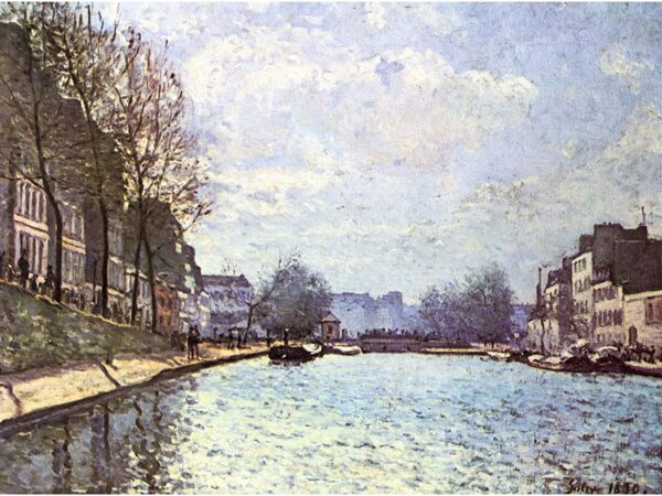 Vista del canal Saint-Martin – Alfred Sisley Alfred Sisley 2024-11-21