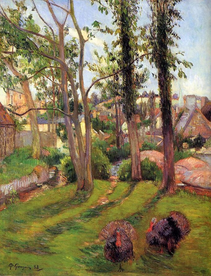 Las pavas (Paisaje de Pont Aven) – Paul Gauguin Paul Gauguin 2024-09-20