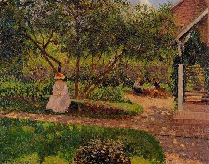 Rincón de jardín en Eragny – Camille Pissarro Camille Pissarro 2024-09-20