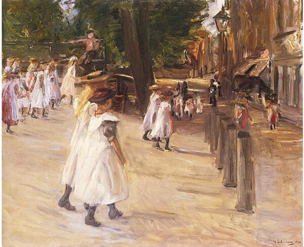 En el camino de la escuela a Edam – Max Liebermann Max Liebermann 2024-12-26