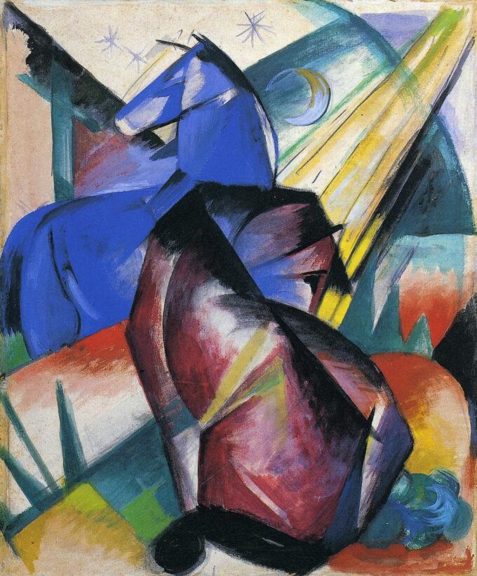 Dos caballos, rojo y azul – Franz Marc Franz Marc 2024-09-19