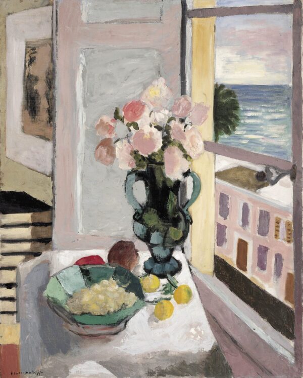 Rosas Safrano a la ventana – Matisse Henri Matisse 2024-11-21