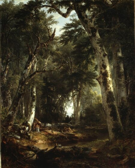 En el bosque, 1855 – Asher Brown Durand Asher Brown Durand 2024-12-31