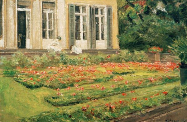 La terraza de flores en el jardín de Wannsee después del noroeste – Max Liebermann Max Liebermann 2024-12-26