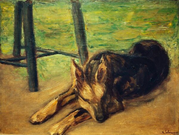 Perro pastor dormido – Max Liebermann Max Liebermann 2024-12-26