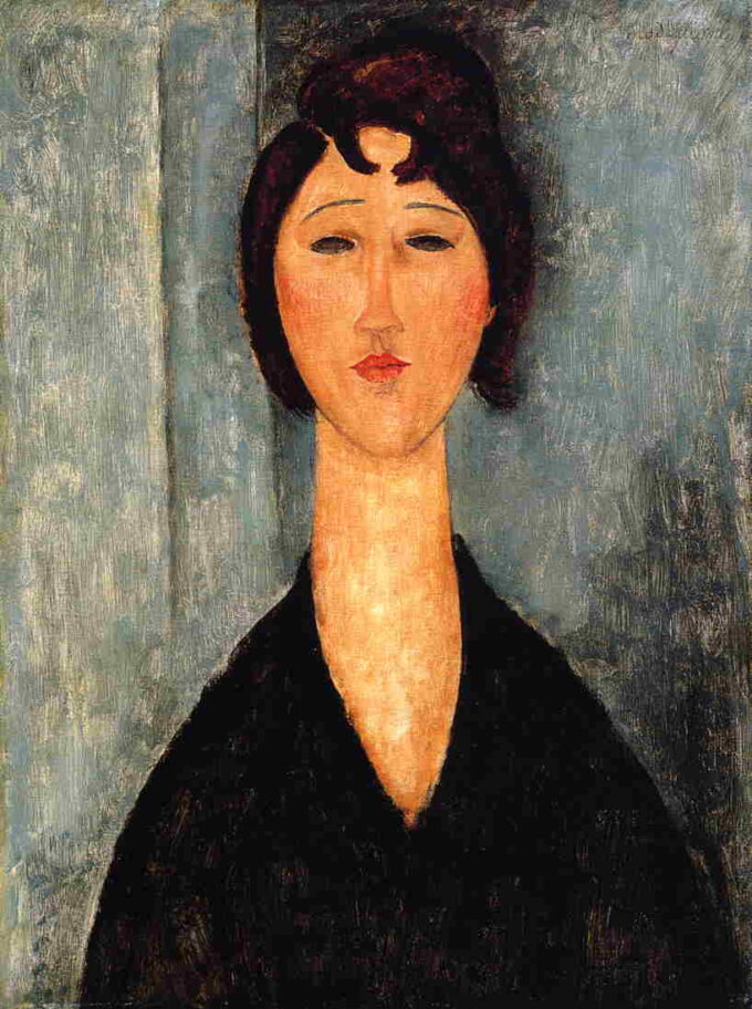 Retrato de una joven mujer II – Amadeo Modigliani 2024-09-19