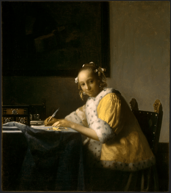 Joven mujer escribiendo una carta – Johannes Vermeer Johannes Vermeer 2024-11-21