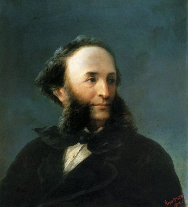 Autorretrato, 1874 – Iván Aivazovski Iván Aivazovski 2025-01-05