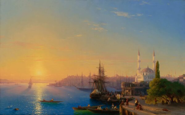 Vista de Constantinopla y el Bósforo – Ivan Aïvazovski Iván Aivazovski 2024-12-31