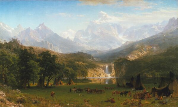 Las Montañas Rocosas, Pico de Lander – Albert Bierstadt Albert Bierstadt 2024-11-21