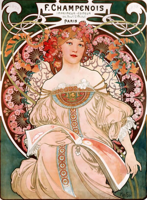 Cartel F. Champenois – Mucha Alfons Mucha 2024-11-21