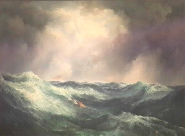 Una mar enfurecida, 1887 – Thomas Moran Thomas Moran 2024-12-22