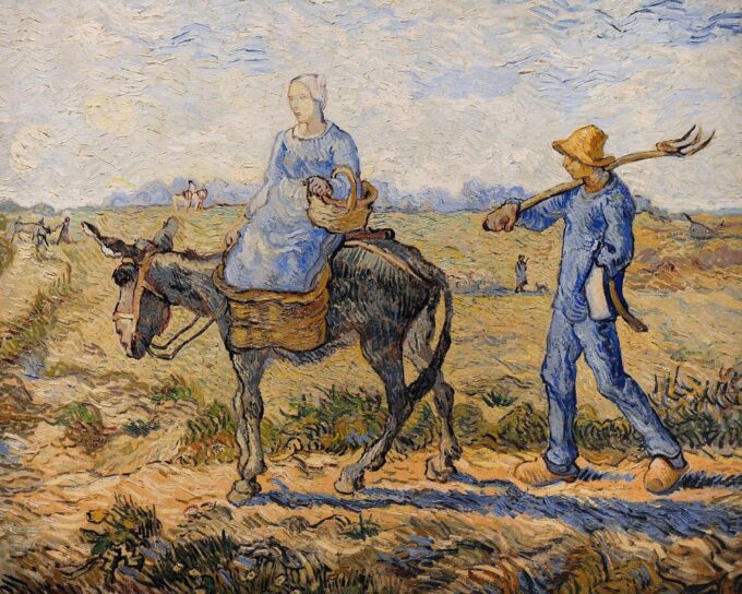 Matin, salida al trabajo – Van Gogh Vincent Van Gogh 2024-09-19