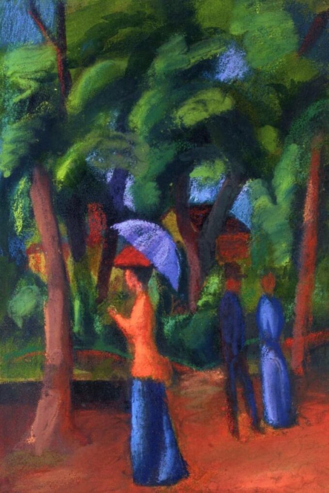 Paseo en el parque – August Macke August Macke 2024-09-20