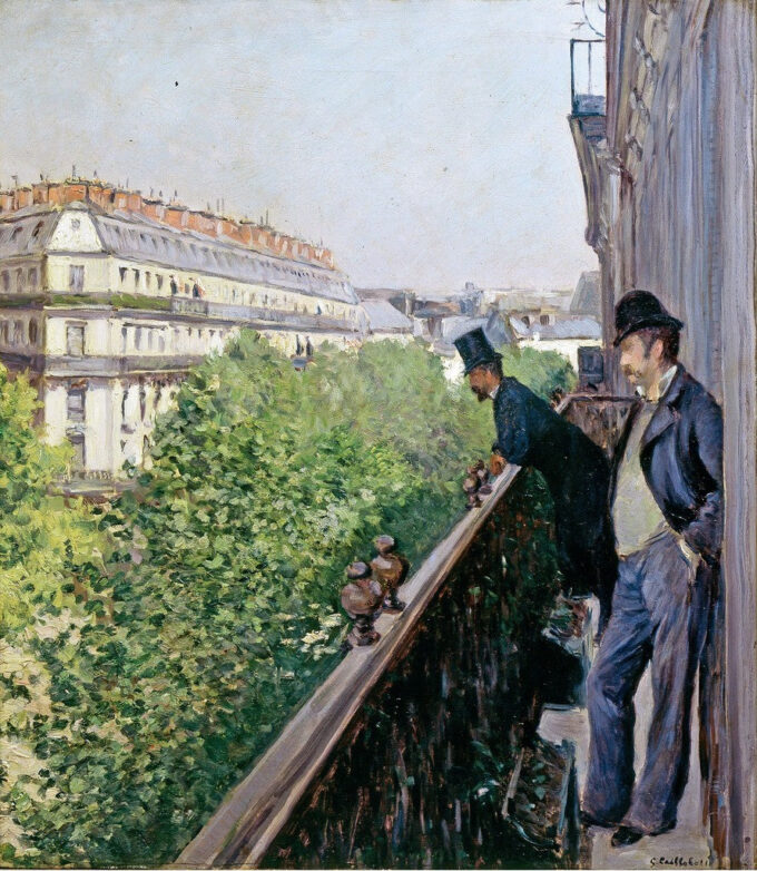 Un balcón, Boulevard Haussmann – Caillebotte Gustave Caillebotte 2024-09-20