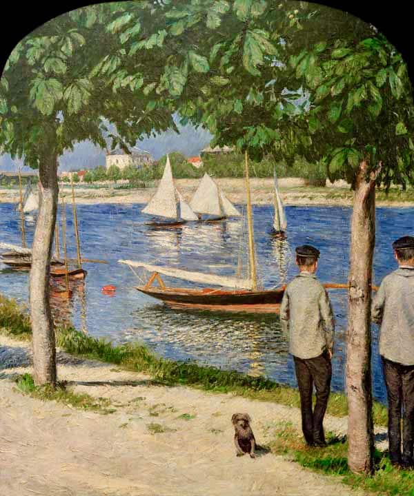 Bancos Petit Gennevilliers – Caillebotte Gustave Caillebotte 2024-09-20