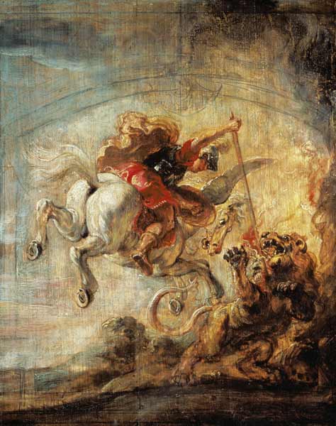 Bellérophon montando a Pegaso y luchando contra la Quimera – Peter Paul Rubens Peter Paul Rubens 2024-09-19