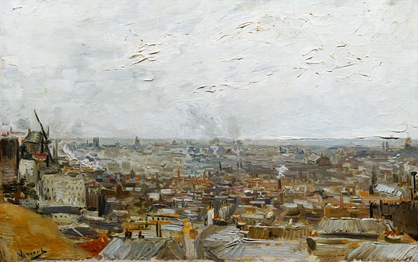 Vista de París desde Montmartre – Van Gogh Vincent Van Gogh 2024-09-20