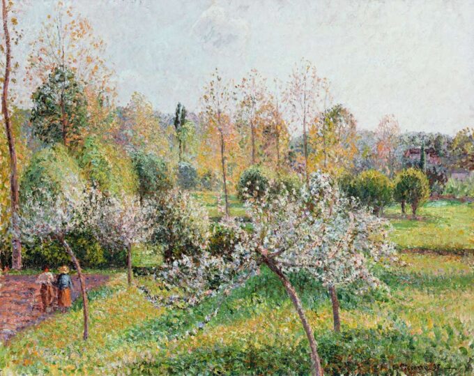 Manzanos en flor en Eragny – Camille Pissarro Camille Pissarro 2024-09-20