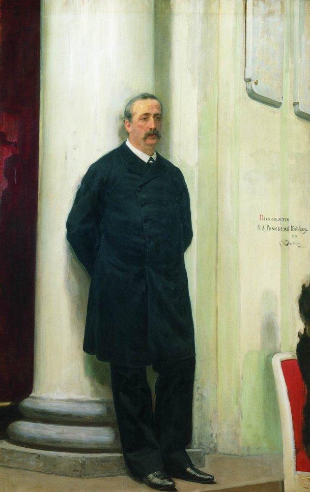 Retrato del compositor y químico Aleksander – Ilya Repin Iliá Repin 2024-09-20