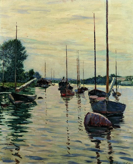 Botes amarrados en el Sena – Caillebotte Gustave Caillebotte 2024-09-20 2