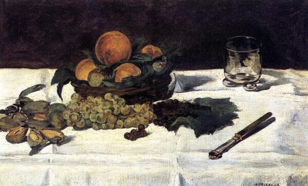 Bodegón de frutas en un cuadro – Edouard Manet Édouard Manet 2024-11-21