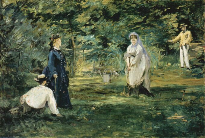 La partida de croquet – Edouard Manet Édouard Manet 2024-09-20