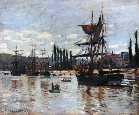 Barcos en Rouen – Claude Monet Claude Monet 2024-12-30