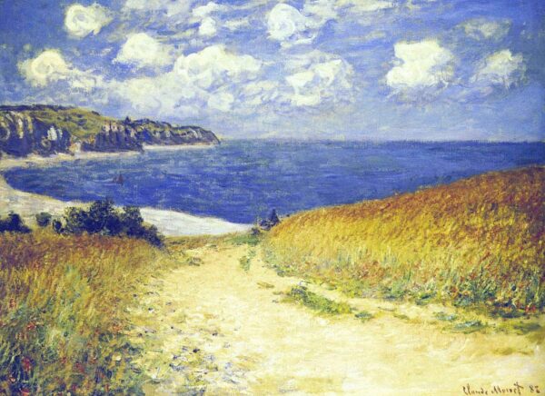 Camino en los campos de trigo en Pourville – Claude Monet Claude Monet 2024-11-21