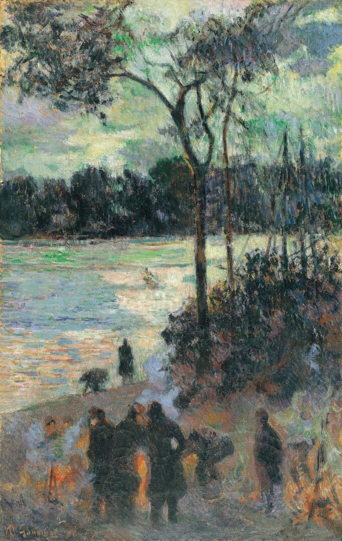 El incendio en la orilla del río – Paul Gauguin Paul Gauguin 2024-09-20