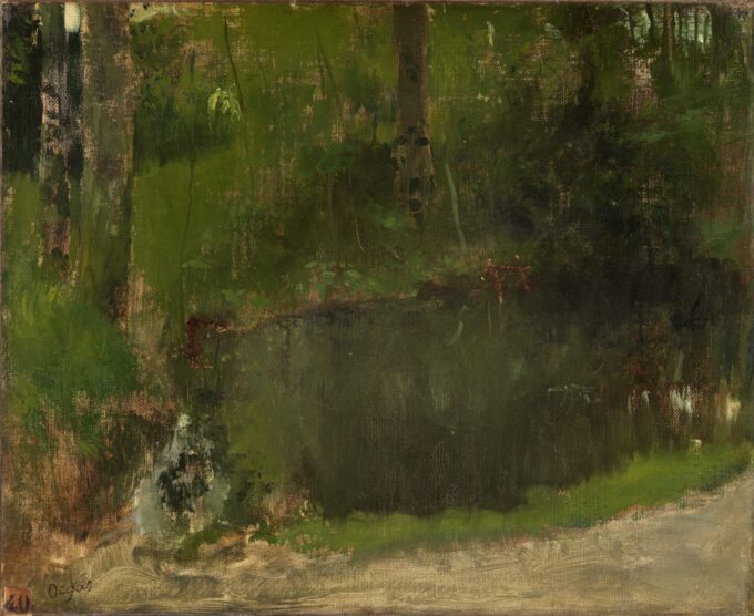 El estanque en el bosque – Edgar Degas Edgar Degas 2024-09-20