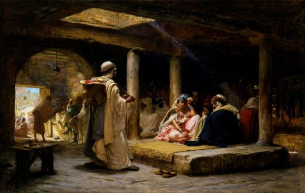 Café en Biskra, Argelia – Frederick Arthur Bridgman Frederick Arthur Bridgman 2025-01-02