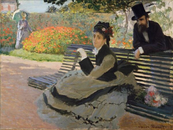 Camille en un banco – Claude Monet Claude Monet 2024-11-21