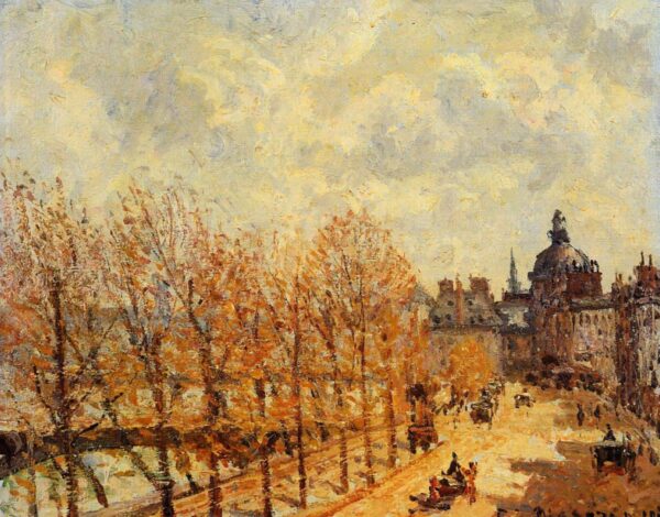 El muelle Malaquais por la mañana, tiempo soleado – Camille Pissarro Camille Pissarro 2024-11-21