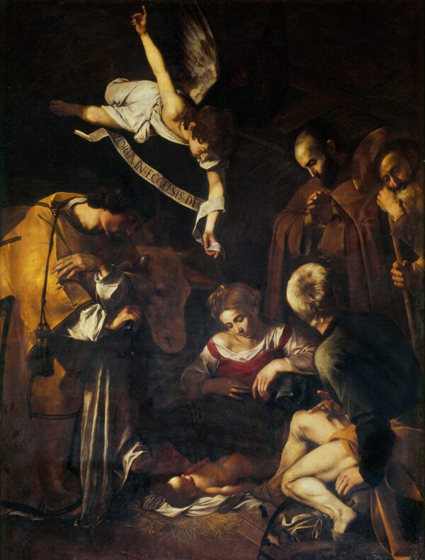 La Natividad con San Francisco y San Lorenzo – Caravaggio Caravaggio 2024-11-21