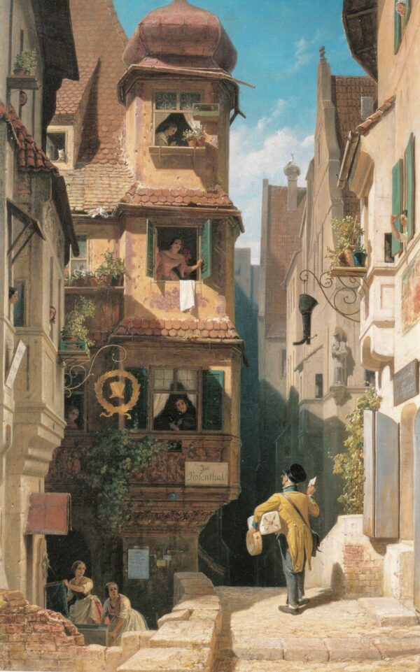 El mensajero en el Rosenthal – Carl Spitzweg Carl Spitzweg 2024-11-21