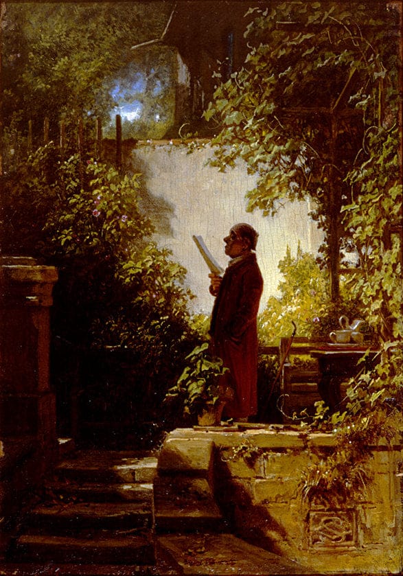 El lector de periódicos en el jardín familiar – Carl Spitzweg Carl Spitzweg 2024-09-20