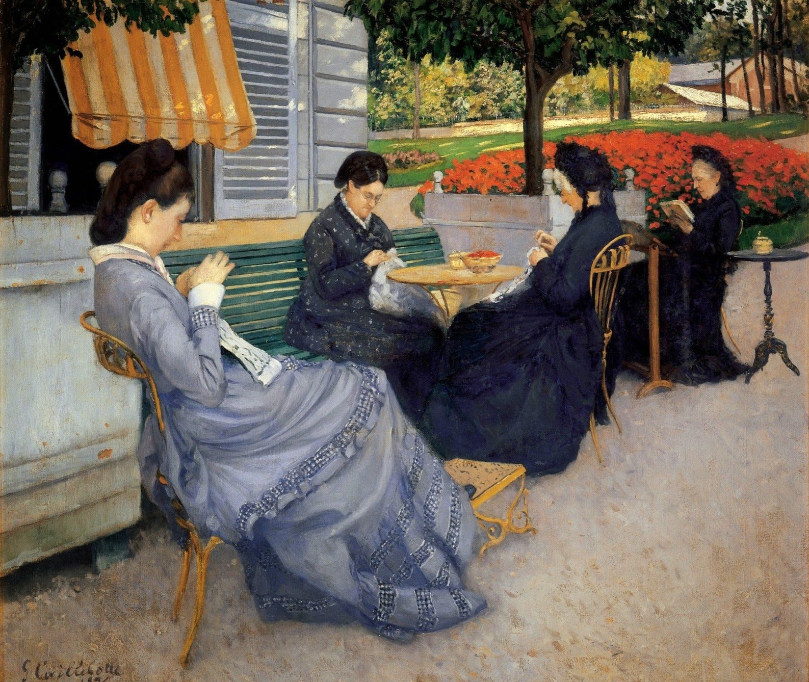 Retratos en el campo – Caillebotte Gustave Caillebotte 2024-09-20 2